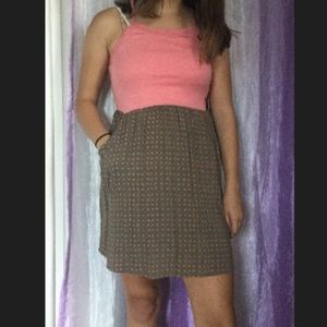 Pink/grey Roxy Girl sundress size 12-14